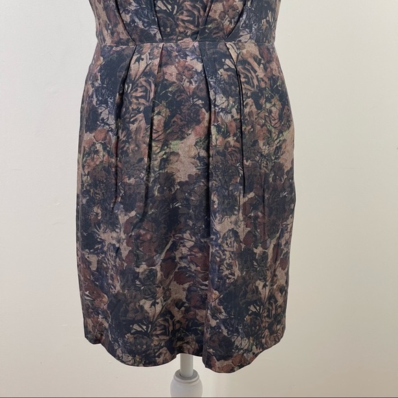 Peruvian Connection Floral Watercolor Mini Dress Size 4 Multicolor - Picture 4 of 13